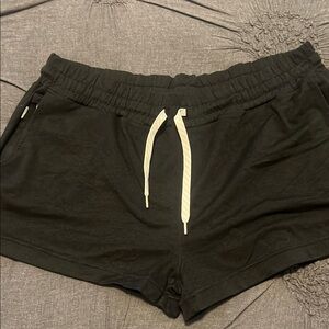 Black Vuori Women's Shorts with Drawstring